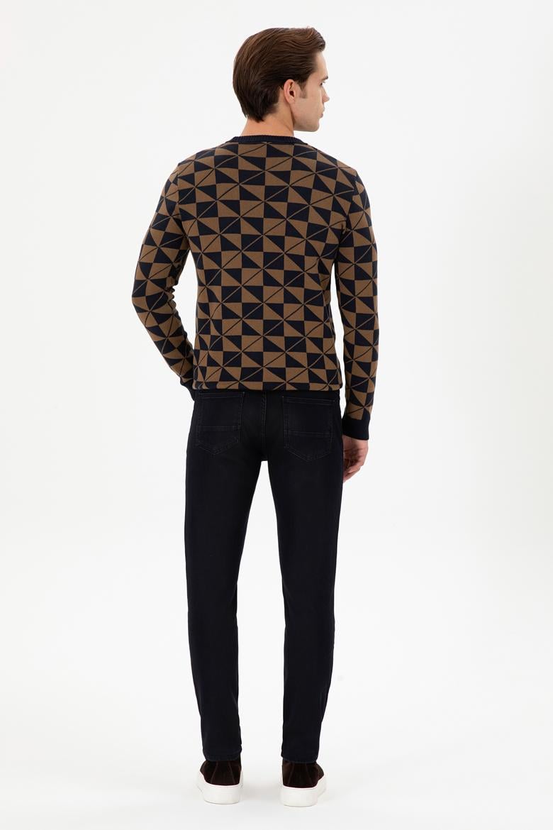 Erkek Siyah Jean Pantolon - 50290037047