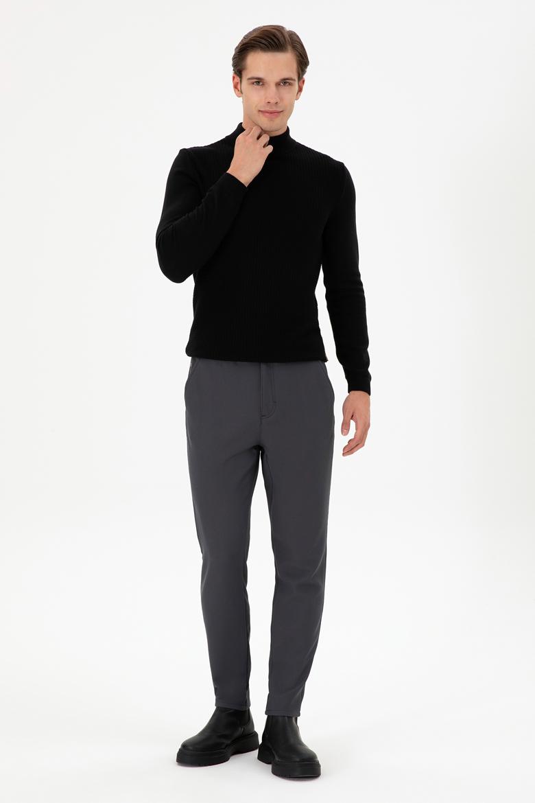 Erkek Antrasit Kanvas Pantolon - 50291199043