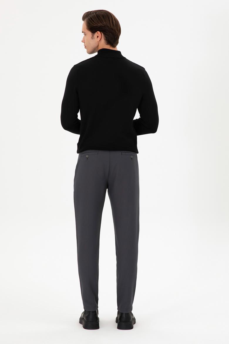 Erkek Antrasit Kanvas Pantolon - 50291199043