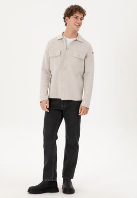 Erkek Taş Triko Hırka - 50294169019