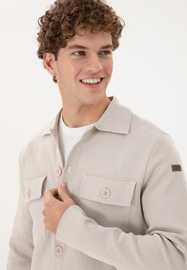 Erkek Taş Triko Hırka - 50294169019