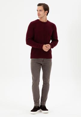 Erkek Kahverengi Jean Pantolon - 50295866135