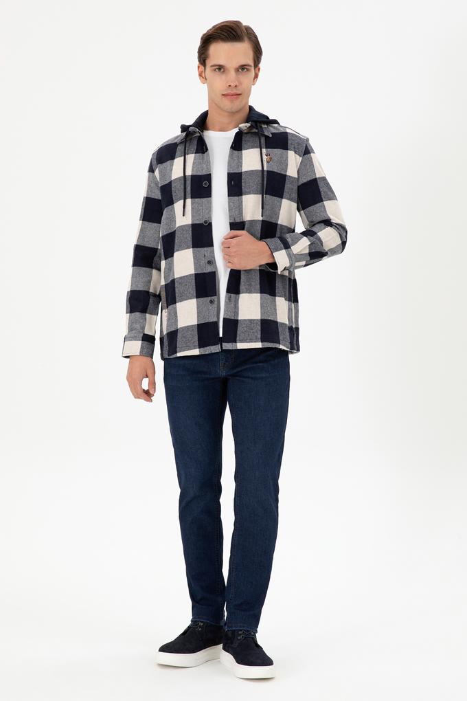 Erkek İndigo Jean Pantolon