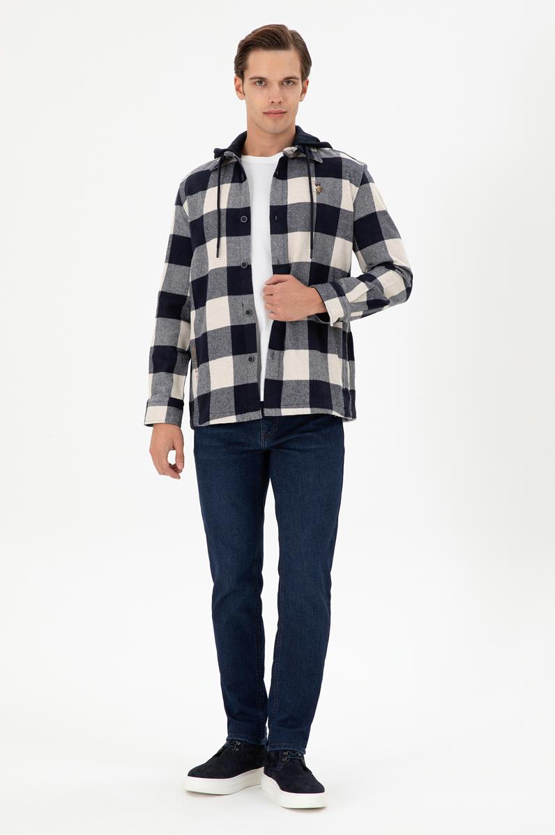 Erkek İndigo Jean Pantolon