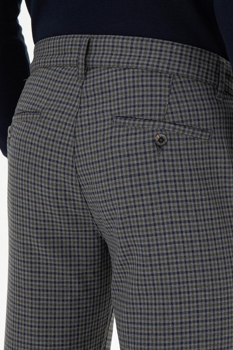 Erkek Yeşil Kanvas Pantolon - 50291198089