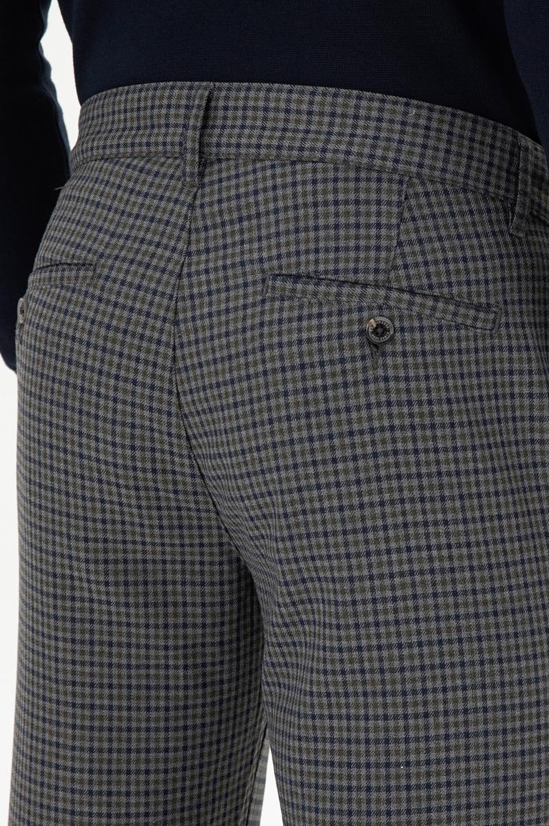 Erkek Yeşil Kanvas Pantolon