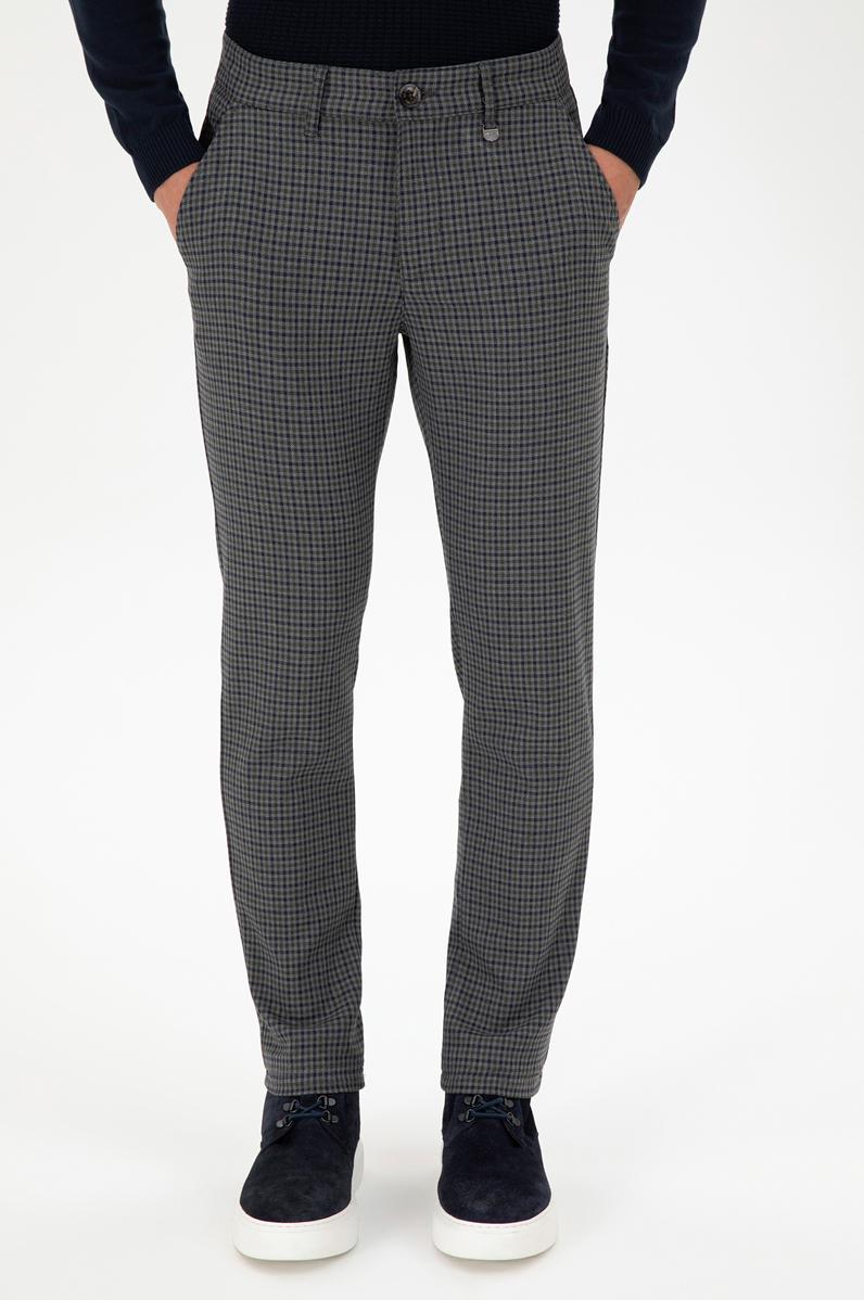 Erkek Yeşil Kanvas Pantolon