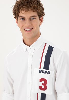 Erkek Beyaz Uzun Kollu Gömlek - 50293490013