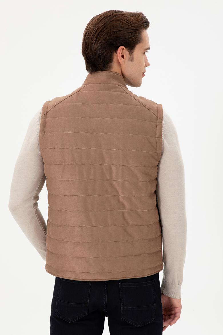 Erkek Vizon Deri Ceket - 50297243004