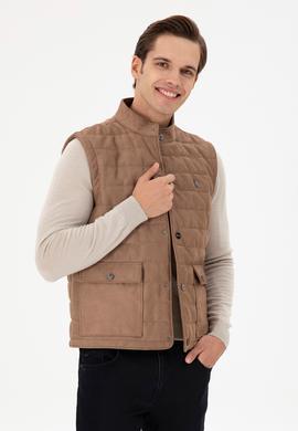 Erkek Vizon Deri Ceket - 50297243004