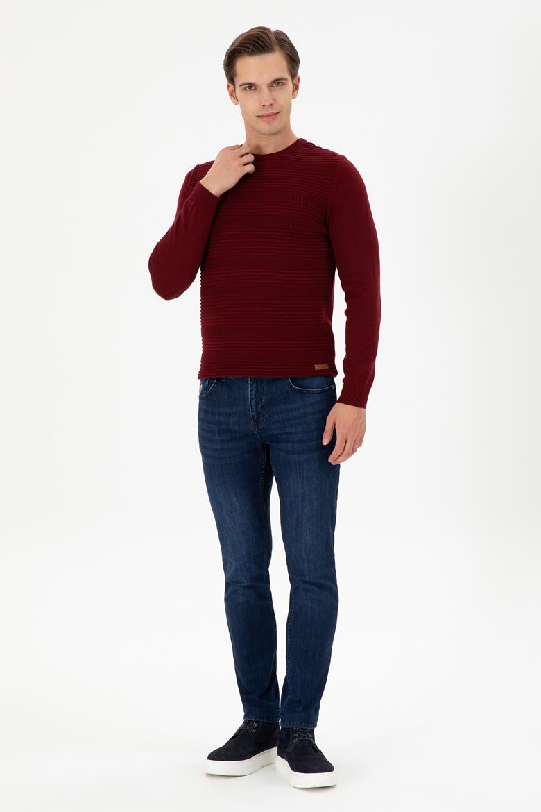 Erkek Koyu Mavi Jean Pantolon - 50297513013