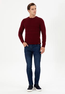 Erkek Koyu Mavi Jean Pantolon - 50297513013