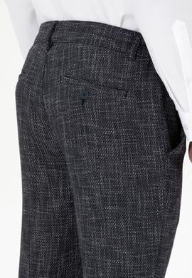 Erkek Slim Fit Lacivert Kanvas Pantolon - 50291201044