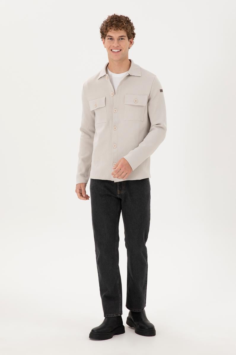 Erkek Siyah Straight Fit Jean Pantolon