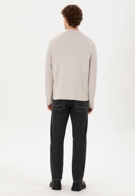 Erkek Siyah Straight Fit Jean Pantolon - 50296870013