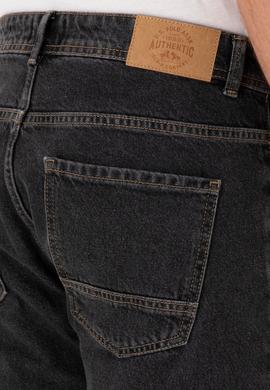 Erkek Siyah Straight Fit Jean Pantolon - 50296870013