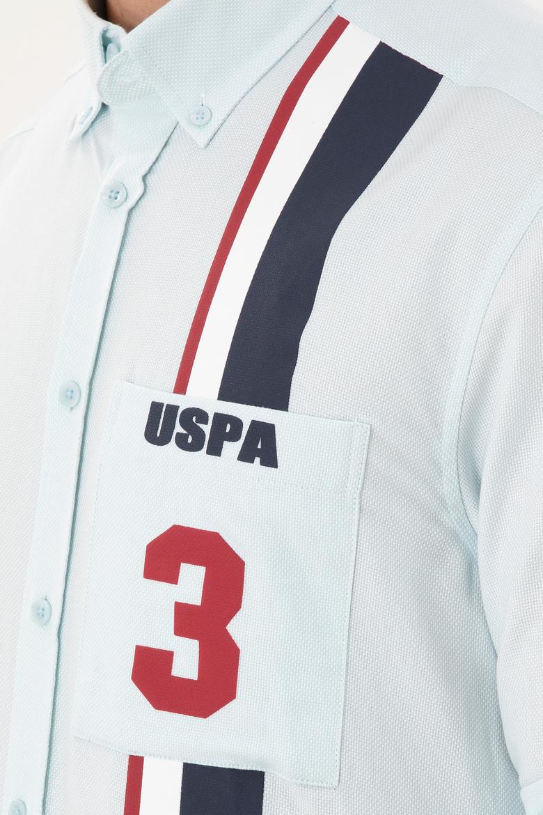 Erkek Açık Mavi Uzun Kollu Gömlek - 50293490003