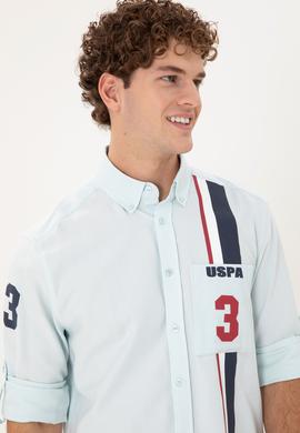 Erkek Açık Mavi Uzun Kollu Gömlek - 50293490003