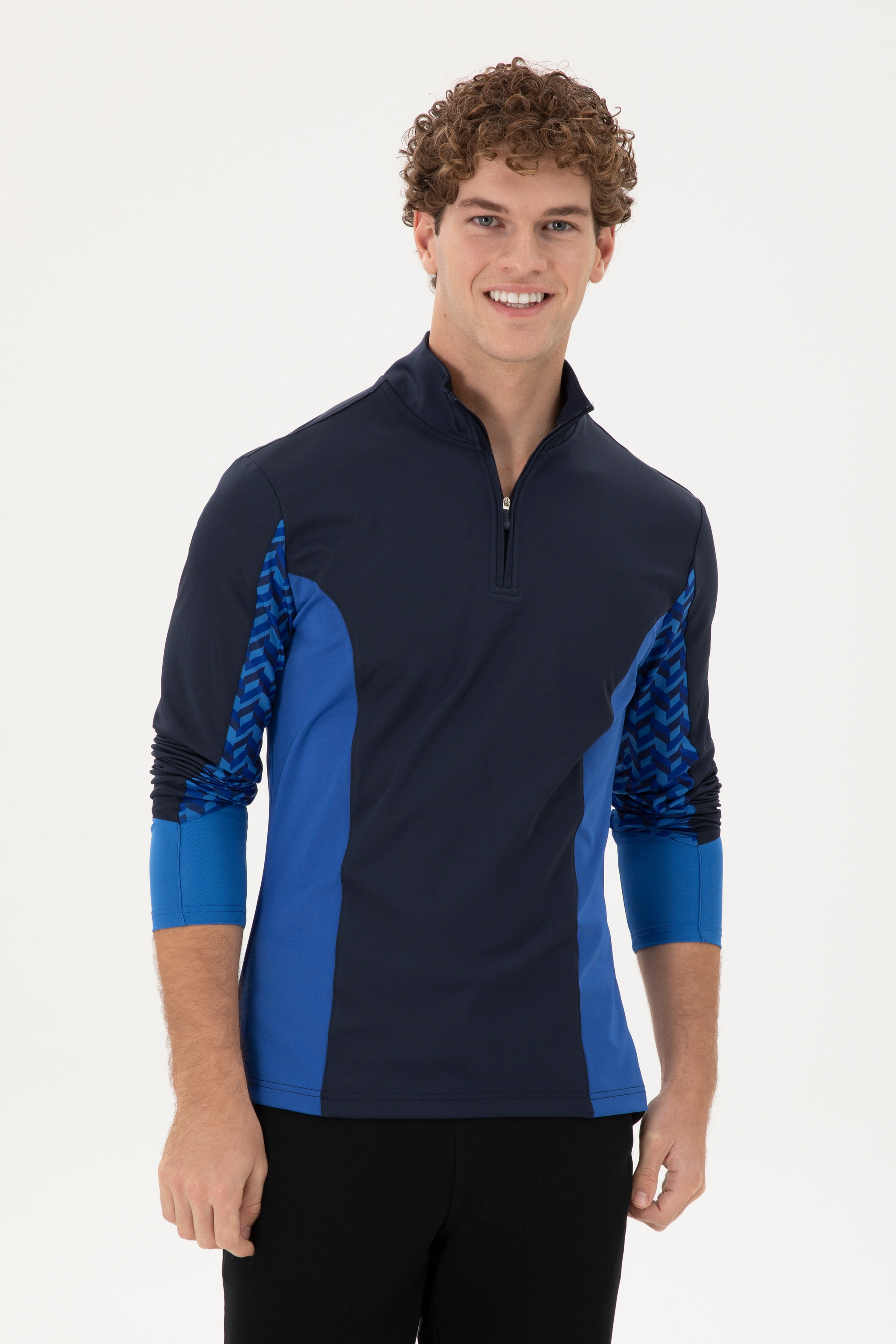 Erkek Lacivert Sweatshirt - Image 1
