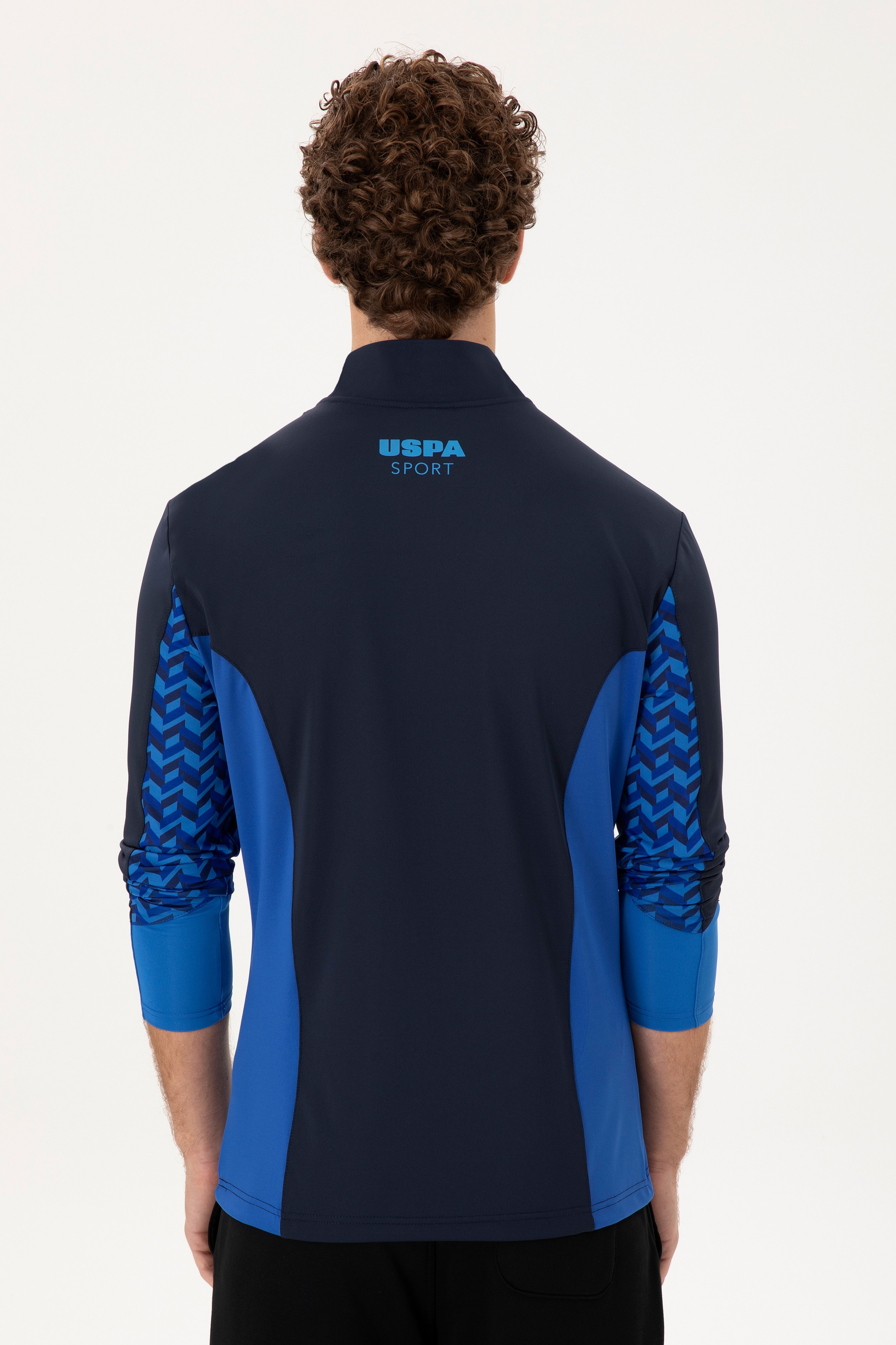 Erkek Lacivert Sweatshirt - Image 5