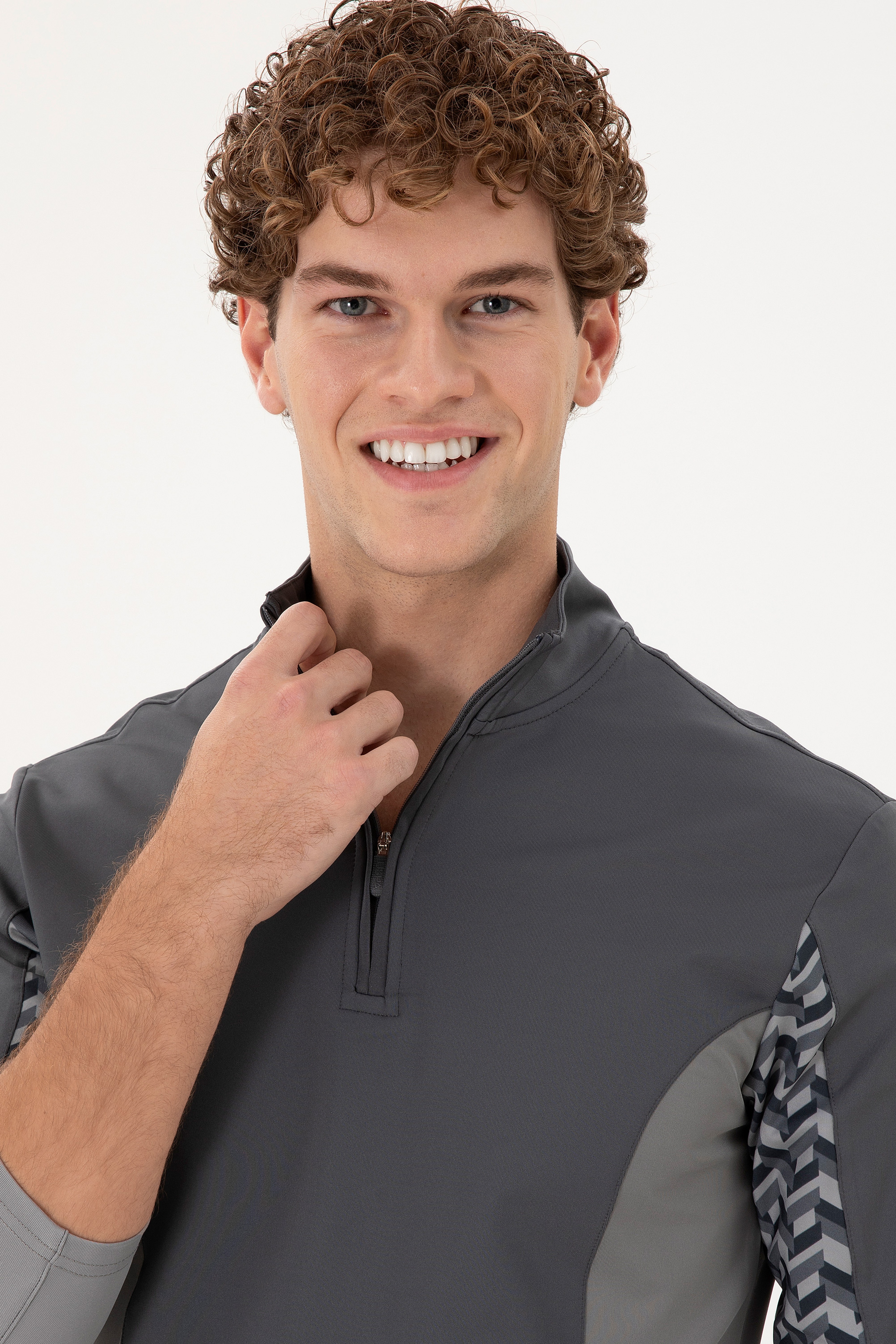 Erkek Antrasit Sweatshirt - Image 2