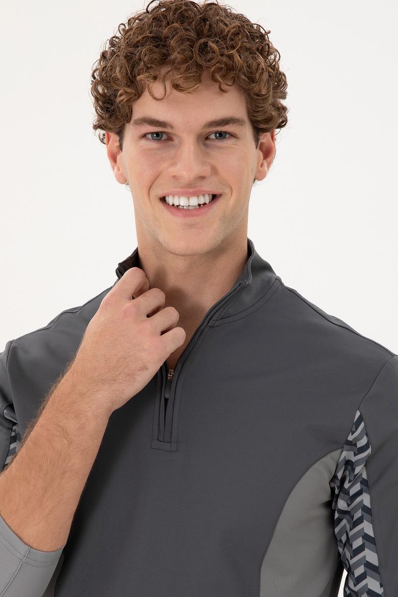 Erkek Antrasit Sweatshirt - 50290613013