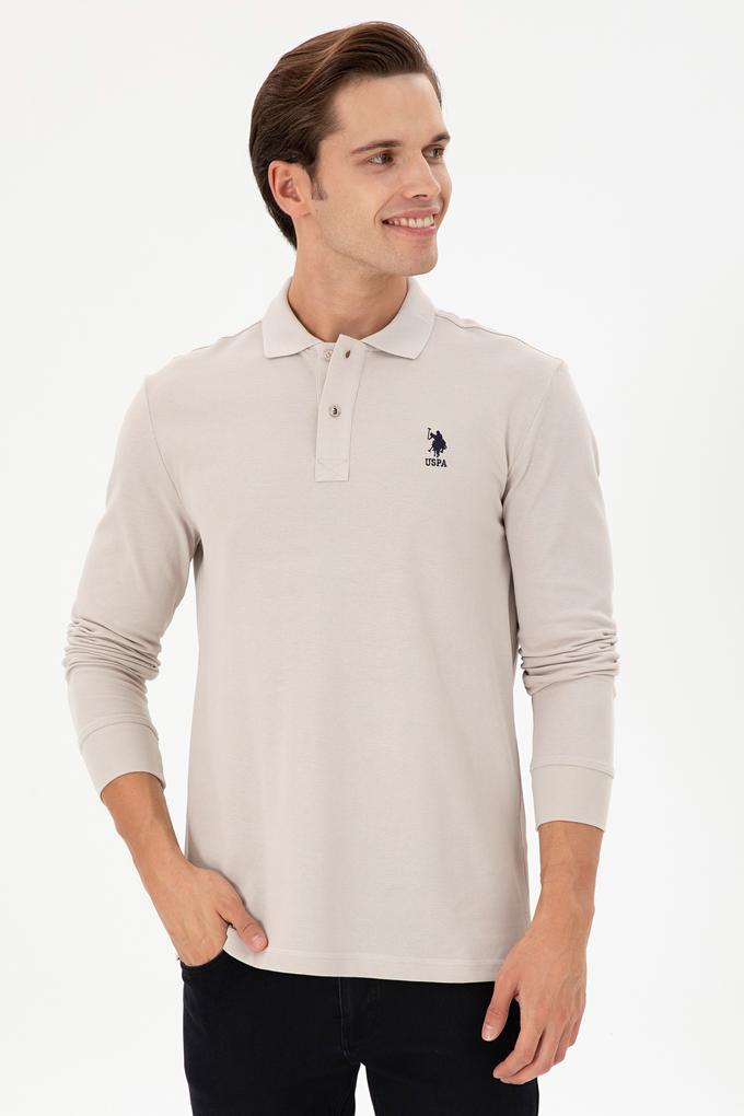 Erkek Taş Basic Sweatshirt