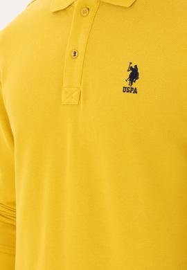 Erkek Sarı Basic Sweatshirt - 50289062327