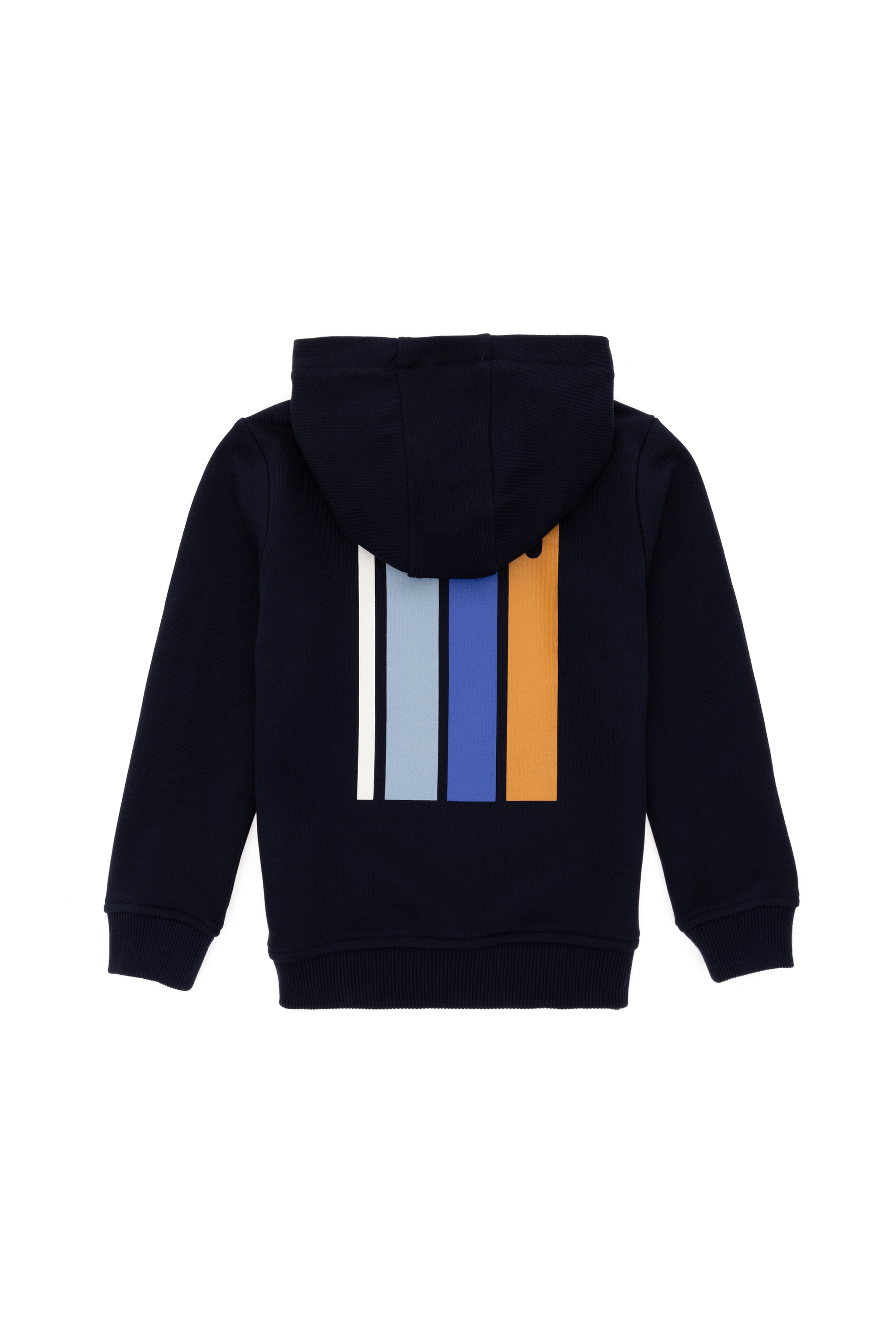 Erkek Çocuk Lacivert Kapüşonlu Sweatshirt - Image 4