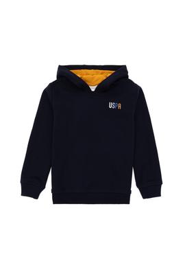 Erkek Çocuk Lacivert Kapüşonlu Sweatshirt - 50293489003