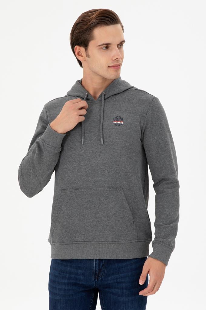 Erkek Antrasit Melanj Sweatshirt