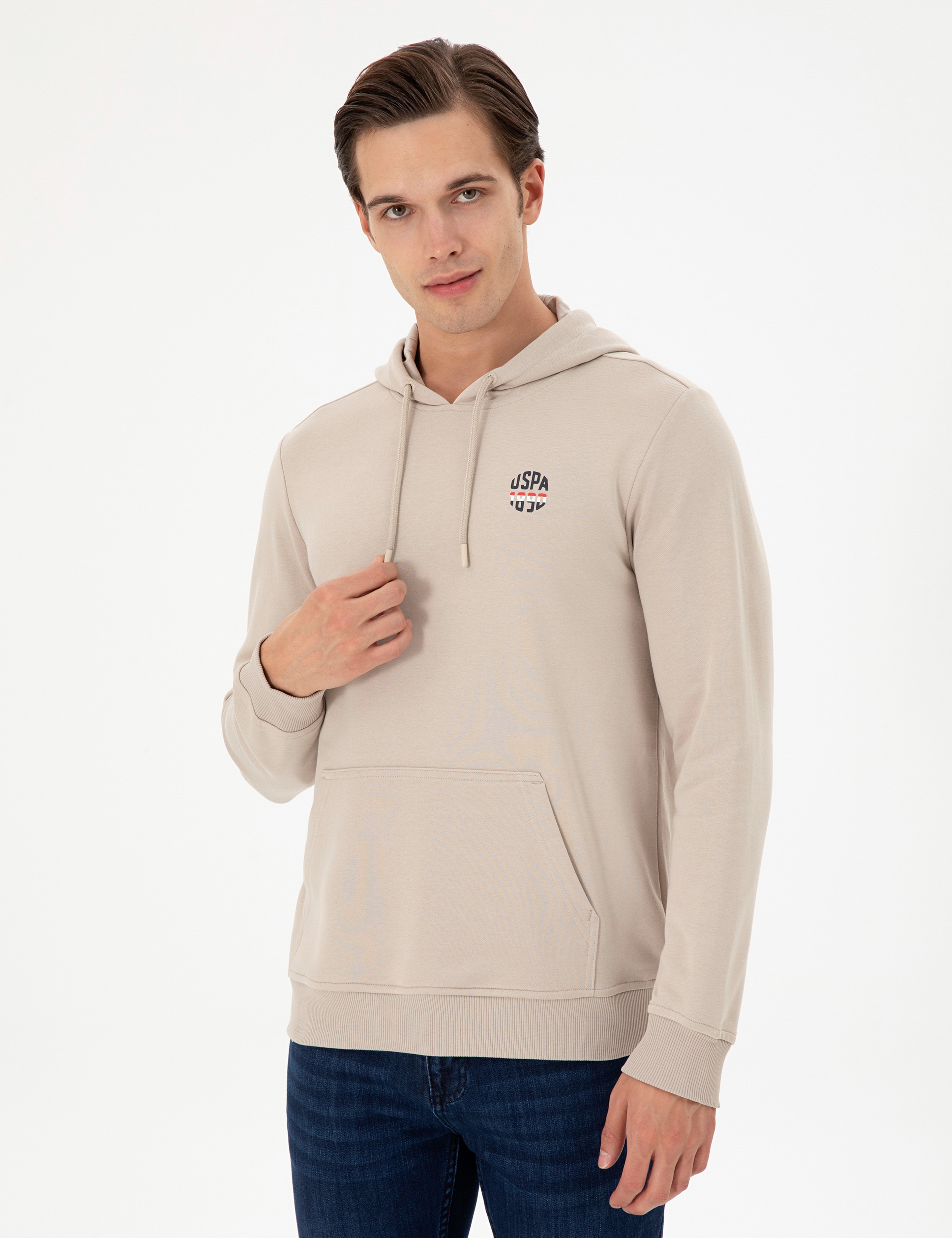 Erkek Taş Sweatshirt - Image 3