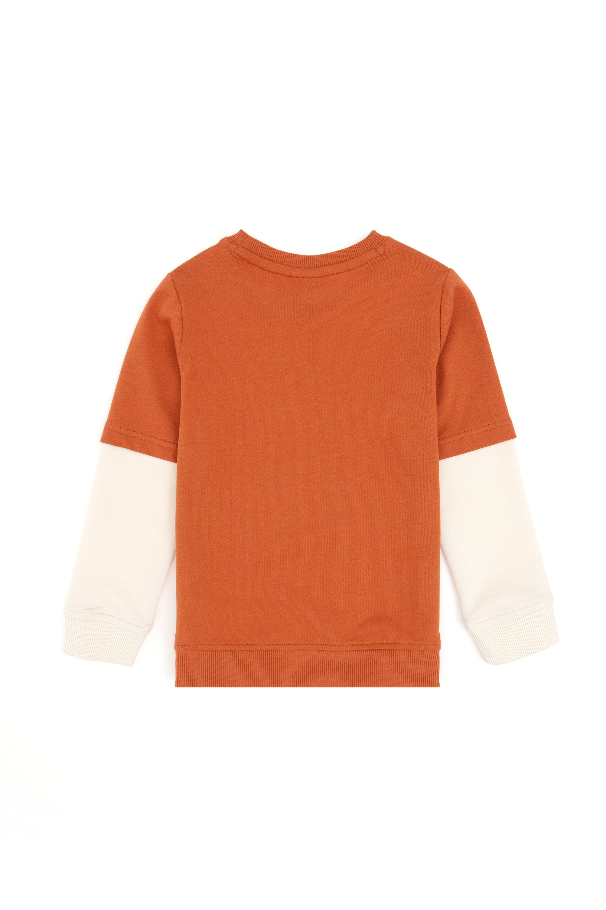 Erkek Çocuk Tarçın Bisiklet Yaka Sweatshirt