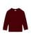 Erkek Çocuk Bordo Basic Bisiklet Yaka Sweatshirt