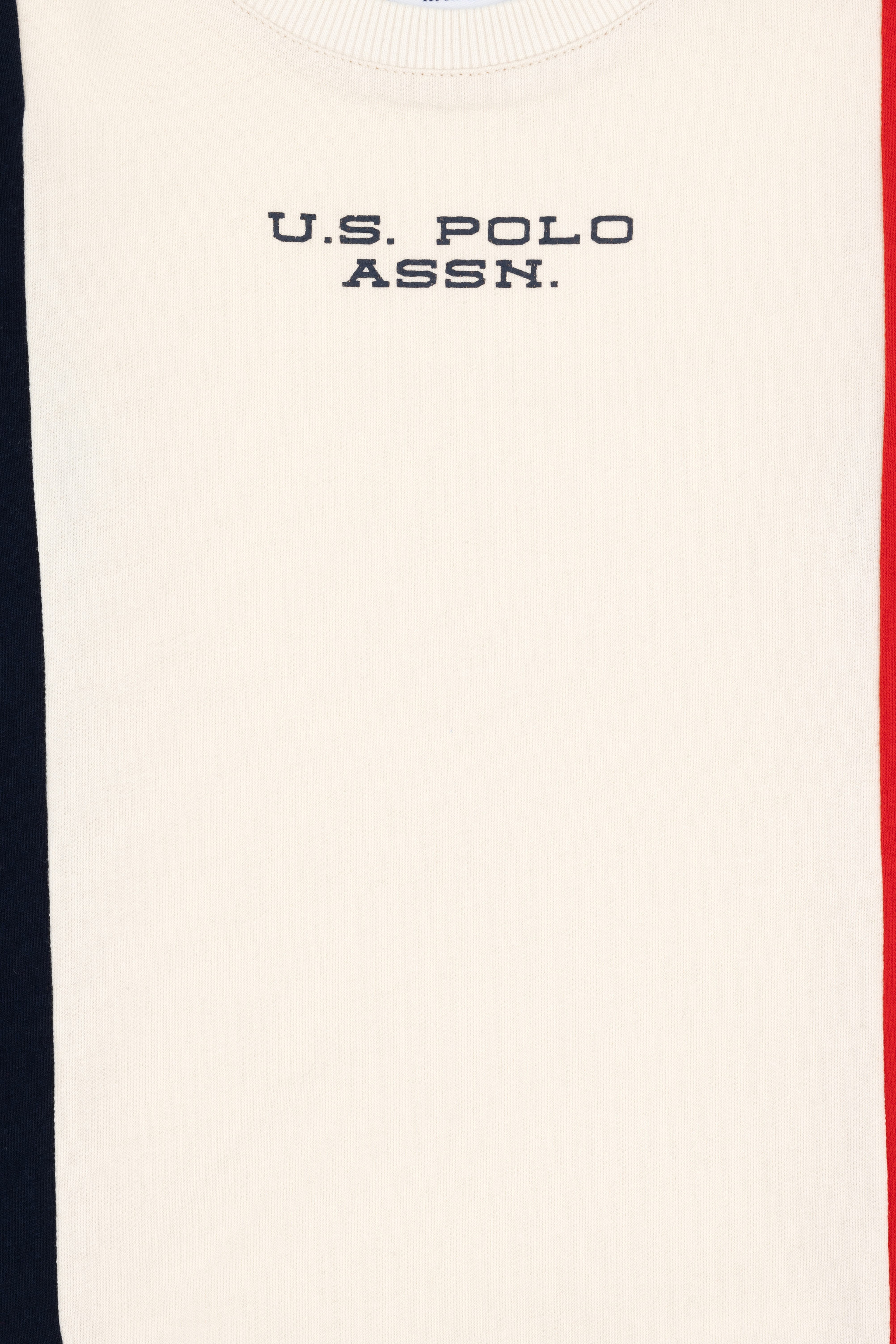 Erkek Çocuk Krem Bisiklet Yaka Sweatshirt - Image 3