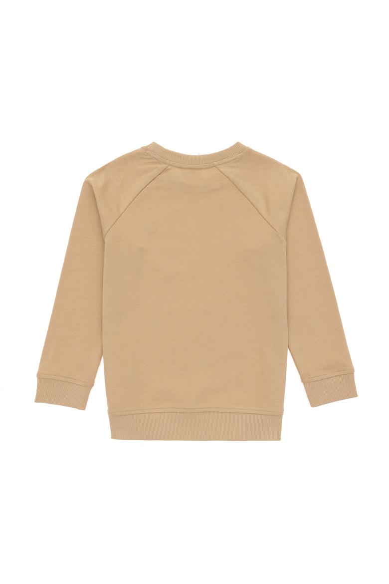 Erkek Çocuk Kum Basic Bisiklet Yaka Sweatshirt - 50293633096