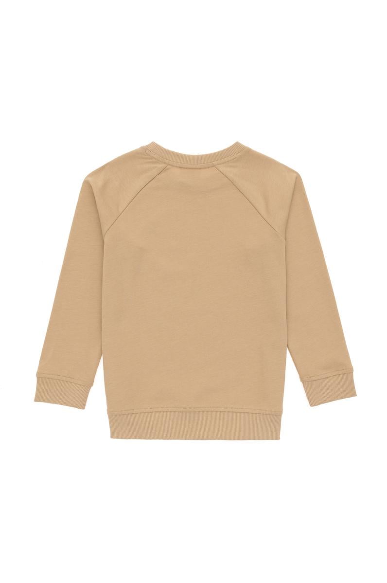 Erkek Çocuk Kum Basic Bisiklet Yaka Sweatshirt