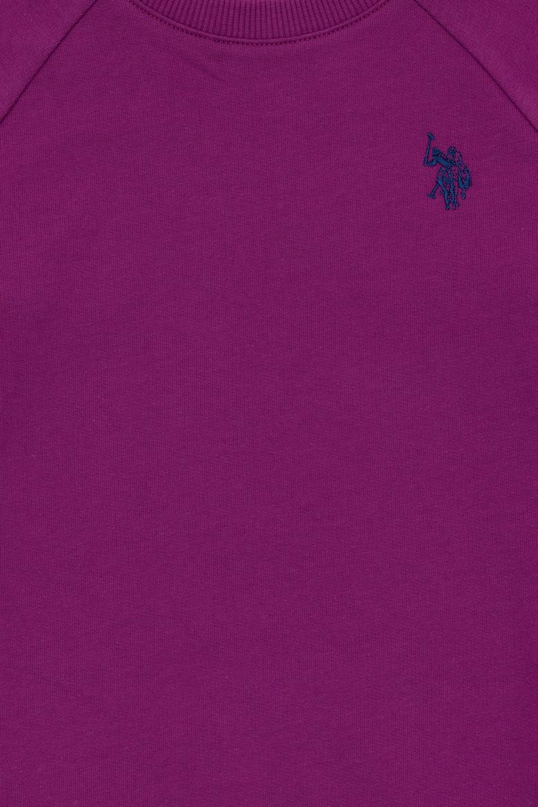 Erkek Çocuk Menekşe Basic Bisiklet Yaka Sweatshirt - 50293633124