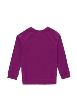 Erkek Çocuk Menekşe Basic Bisiklet Yaka Sweatshirt - 50293633124