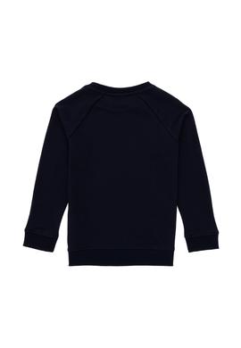 Erkek Çocuk Lacivert Basic Bisiklet Yaka Sweatshirt - 50293633140