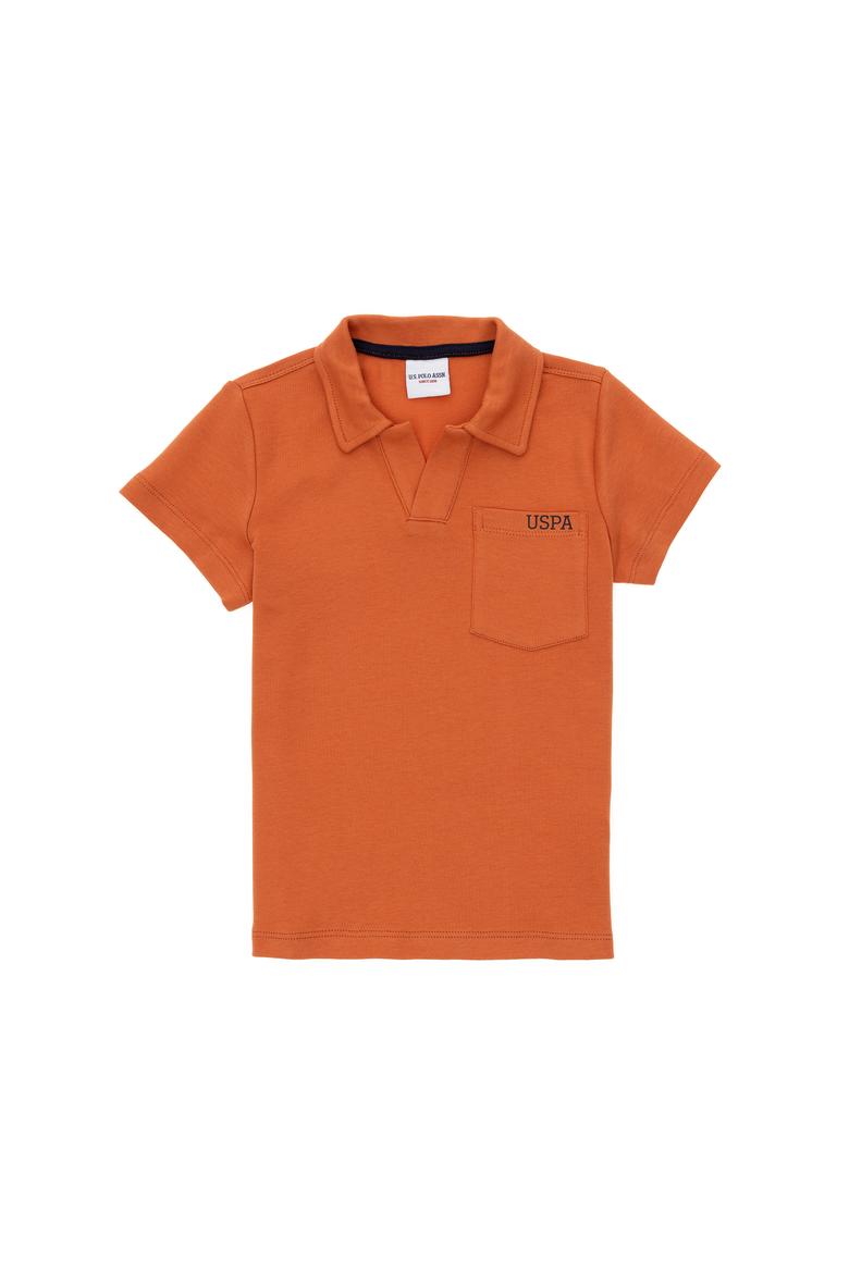 Erkek Çocuk Tarçın Polo Yaka Tişört