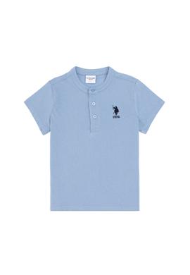 Erkek Çocuk Açık Mavi Basic Tişört - 50295504039