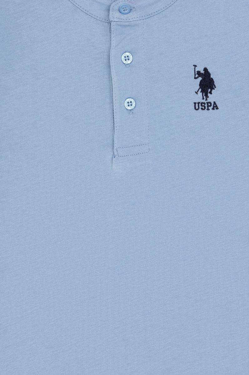 Erkek Çocuk Açık Mavi Basic Tişört