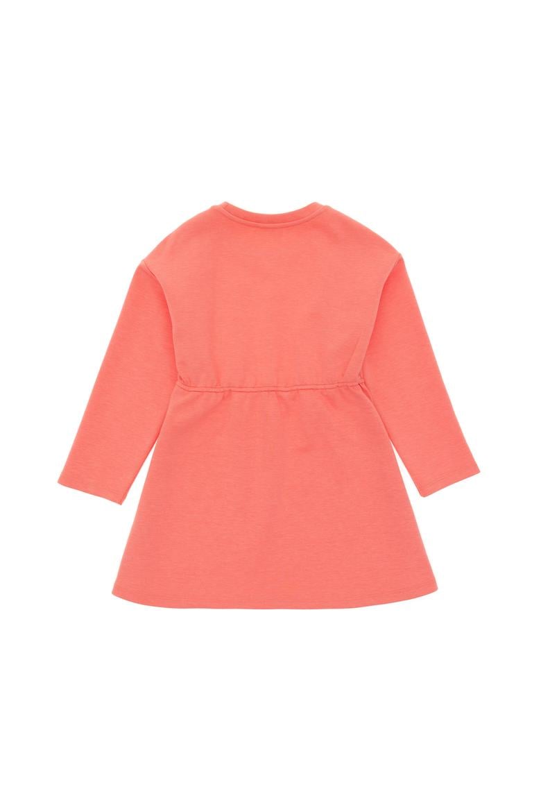 Kız Çocuk Nar Çiçeği Örme Elbise - 50296379024