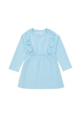 Kız Çocuk Su Yeşili Örme Elbise - 50296379039