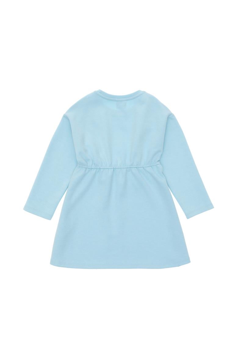 Kız Çocuk Su Yeşili Örme Elbise - 50296379039