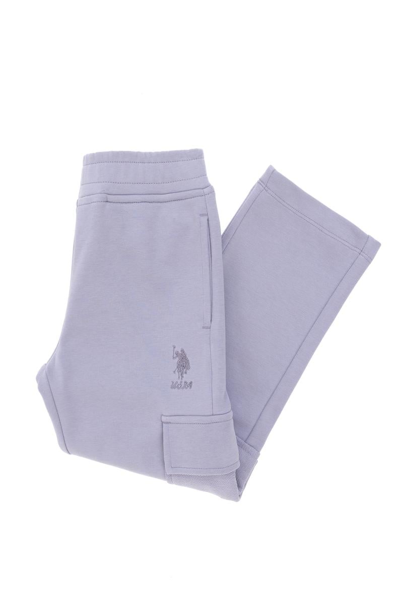 Kız Çocuk Lila Cepli Eşofman Altı