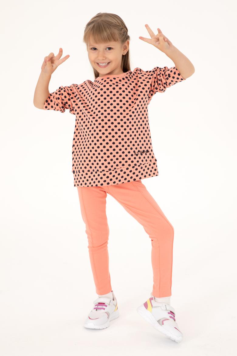 Kız Çocuk Somon Sweatshirt - 50298157003