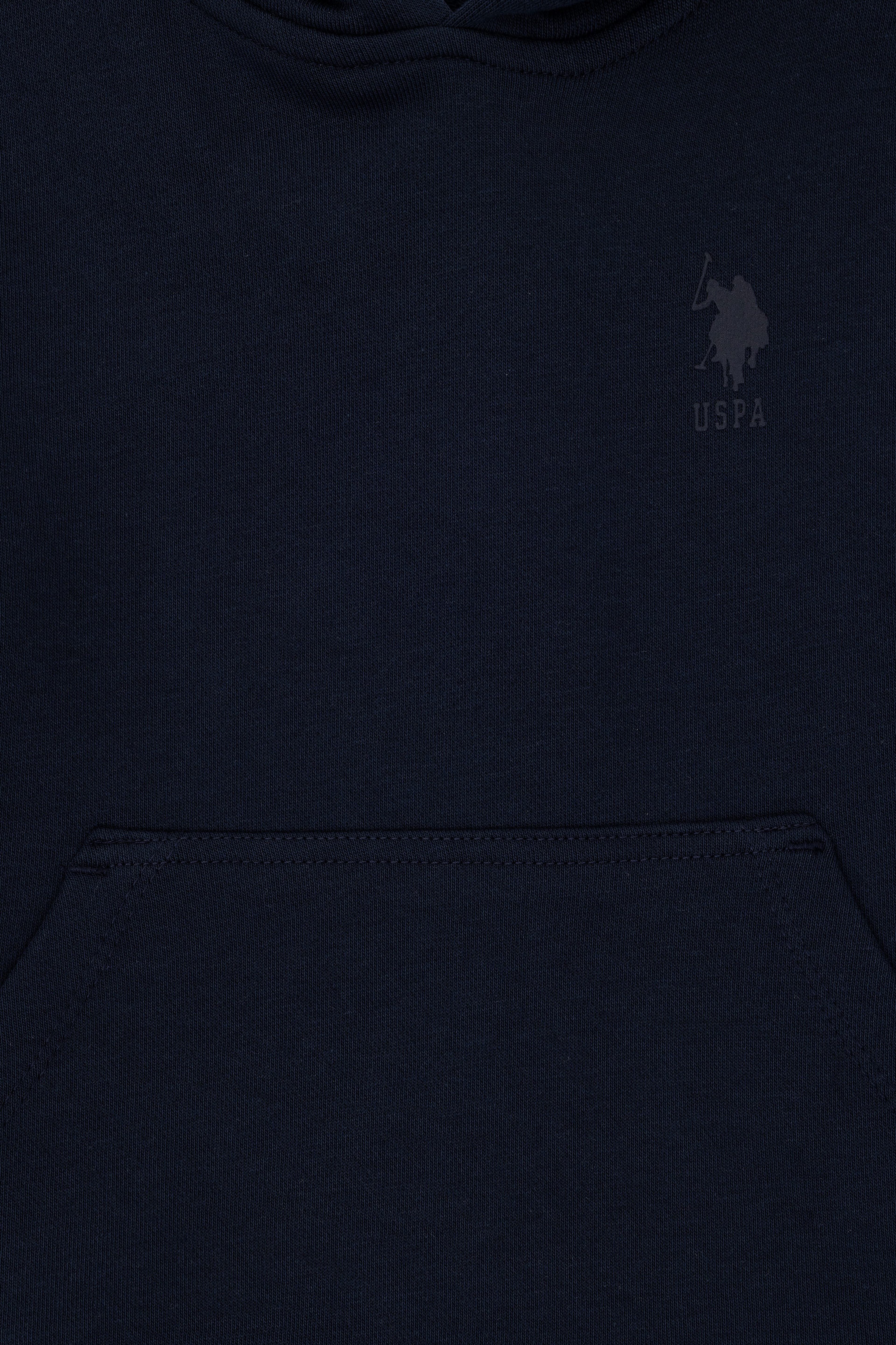 Erkek Çocuk Lacivert Basic Kapüşonlu Sweatshirt - Image 5