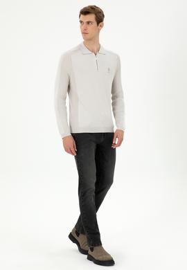 Erkek Krem Kazak - 50293064019